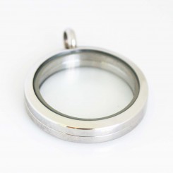 Silver Magnetic Locket